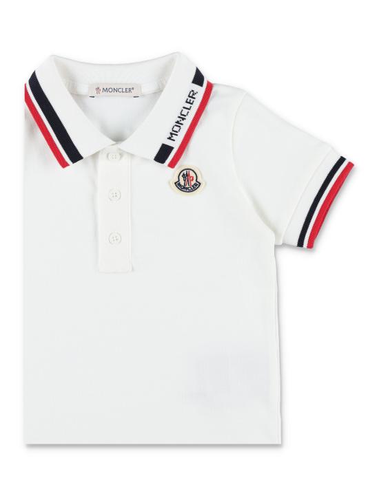 26SS [키즈] 몽클레어 티셔츠 8A000028496F 034 Bianco - MONCLER