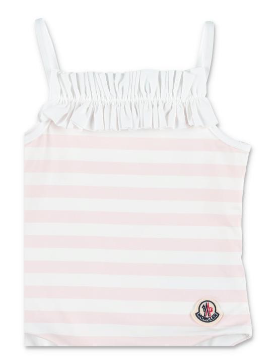 26SS [키즈] 몽클레어 원피스 수영복 2C0000189BCO F05 Rosa - MONCLER