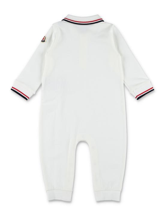 26FW [키즈] 몽클레어 점프수트 8L000068496F 034 Bianco - MONCLER