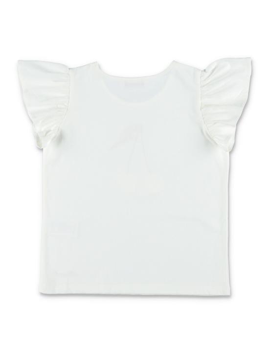 26SS [키즈] 봉쁘앙 티셔츠 S06GTSK00008 102 MILK WHITE - BONPOINT