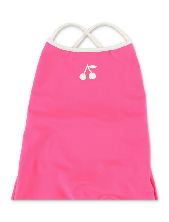 26SS [키즈] 봉쁘앙 원피스 수영복 S06GSSW00006 026A FLUO PINK - BONPOINT