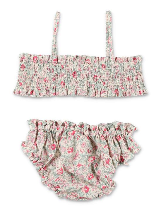 26SS [키즈] 봉쁘앙 비키니 S06GSSW00003 528 RASPBERRY FLOWERS - BONPOINT