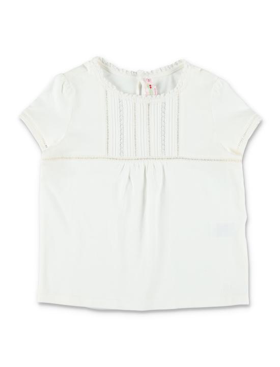 26SS [키즈] 봉쁘앙 티셔츠 S06GTSK00013 102 UPB BLANC LAIT