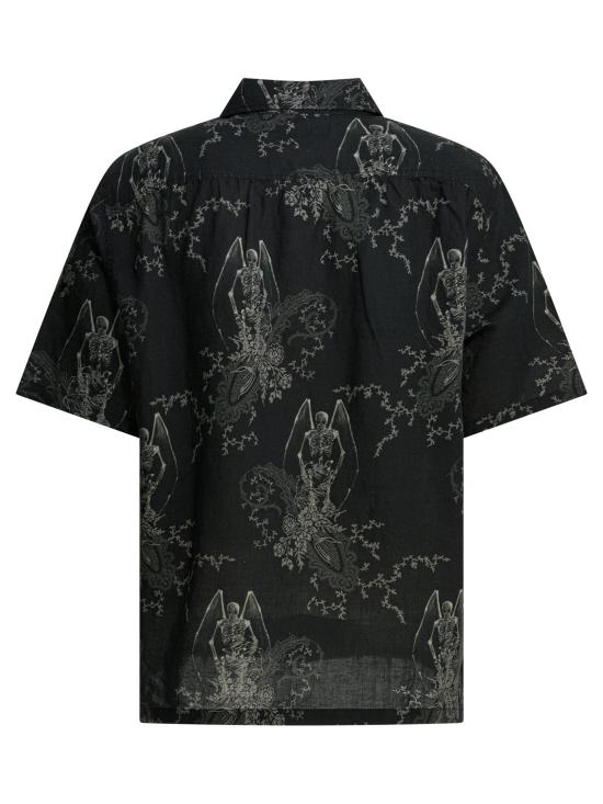 26SS 아워레가시 에브리 셔츠 숏슬리브 데스 페이즐리 프린트 M2262EDPPAISLEY BLACK - OUR LEGACY