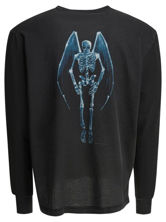 26SS 아워레가시 크루즈 롱슬리브 폴른 엔젤 프린트 M2266CFFALLENANGEL BLACK - OUR LEGACY