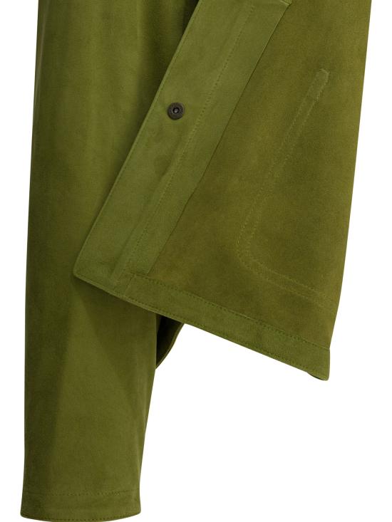 26SS 펄링바이지아니 자켓 PIANOSASUEDEBGREENPEPPER - FURLING BY GIANI