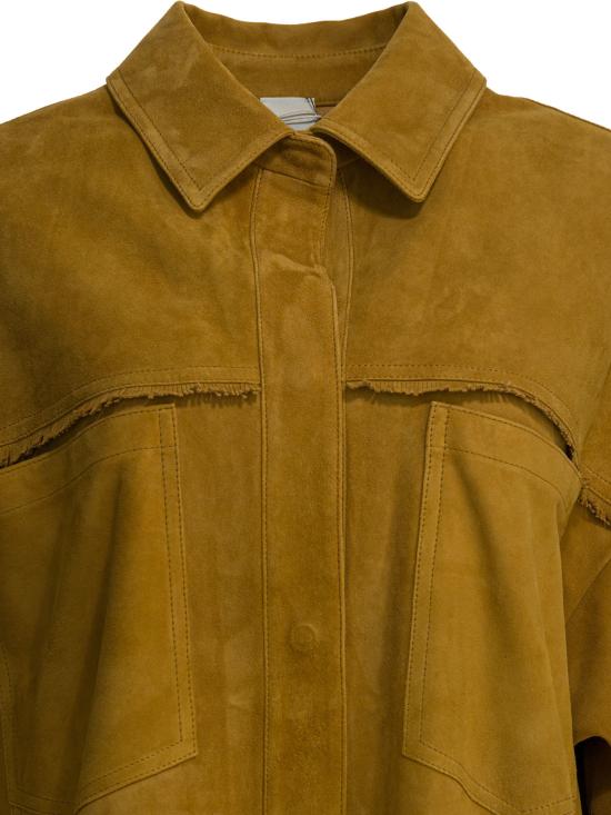 26SS 펄링바이지아니 자켓 MONICAFRSUEDEBGIRASOLE BEIGE - FURLING BY GIANI