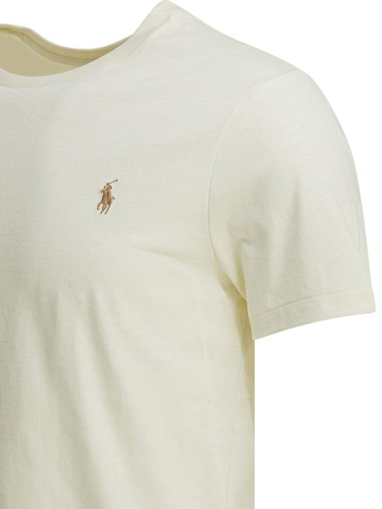 26SS 폴로 랄프로렌 반팔 티셔츠 710671438350PARCHMENTCREAM WHITE - POLO RALPH LAUREN