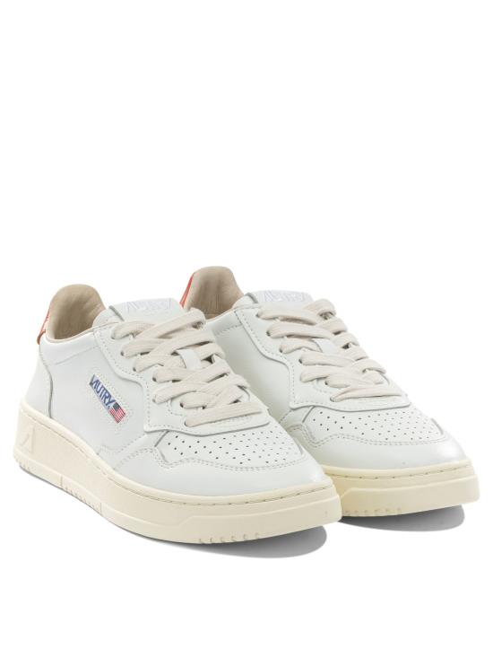 26SS 오트리 메달리스트 로우 스니커즈 AULWTB03 WHITE - AUTRY