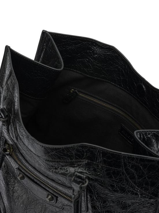 26SS 발렌시아가 르 시티 토트백 미디움 8518182ABEK1000 BLACK - BALENCIAGA