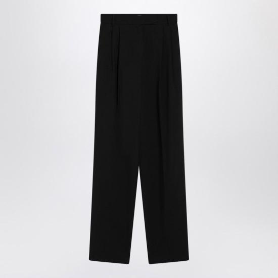 25FW 더프랭키샵 스트레이트 팬츠 TTFS08402PL 100 BLACK