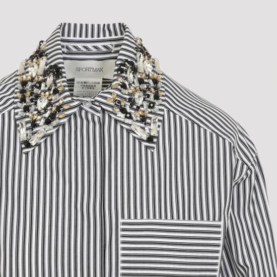 26SS 막스마라 스포츠막스 셔츠 2612111011600 003 BLACK - SPORTMAX