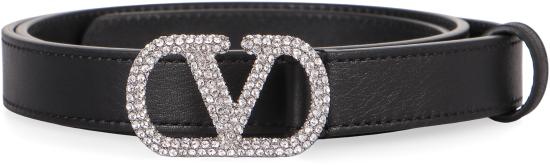 26SS 발렌티노 가라바니 레귤러 벨트 WT0SM7DHQ0NO black - VALENTINO GARAVANI