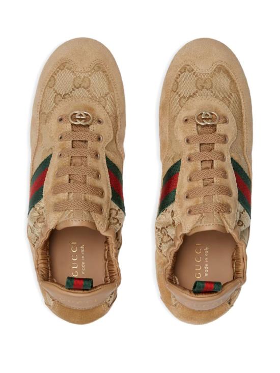 26SS 구찌 쉬프트 스니커즈 857963AAF109845 Beige - GUCCI