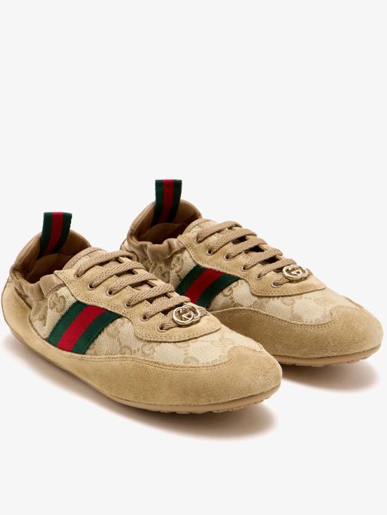 26SS 구찌 쉬프트 스니커즈 857963AAF109845 Beige - GUCCI