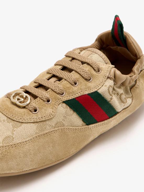 26SS 구찌 쉬프트 스니커즈 857963AAF109845 Beige - GUCCI