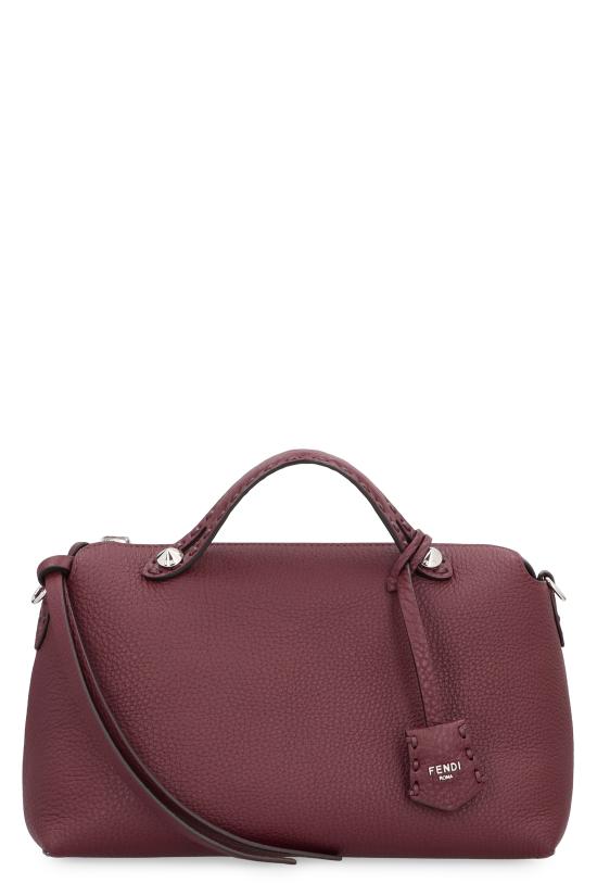 26SS 펜디 바이 더 웨이 소프트 미디움 백 8BL155AVTDF1UR7 Burgundy