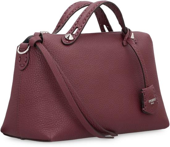 26SS 펜디 바이 더 웨이 소프트 미디움 백 8BL155AVTDF1UR7 Burgundy - FENDI