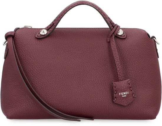 26SS 펜디 바이 더 웨이 소프트 미디움 백 8BL155AVTDF1UR7 Burgundy - FENDI