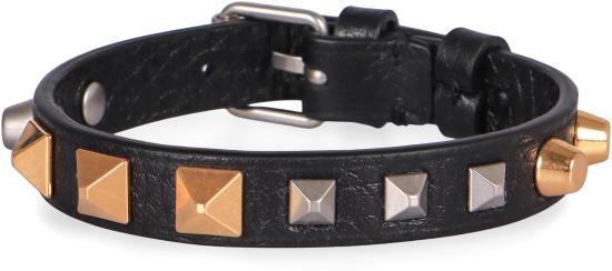 26SS 발렌티노 가라바니 브레이슬릿 8Y2J0BH4IEV4IEV0NO black - VALENTINO GARAVANI