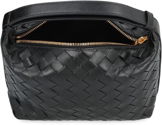 26SS 보테가베네타 미니 월리스 토트백 754443V3IV1 8425 BLACK - BOTTEGA VENETA