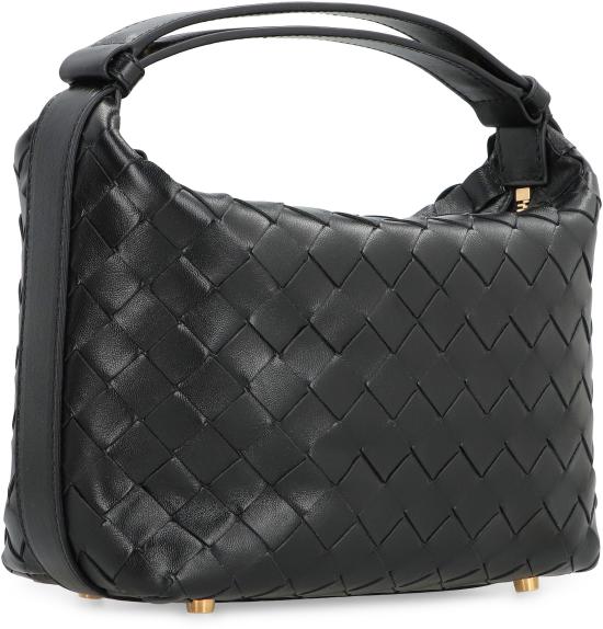 26SS 보테가베네타 미니 월리스 토트백 754443V3IV1 8425 BLACK - BOTTEGA VENETA