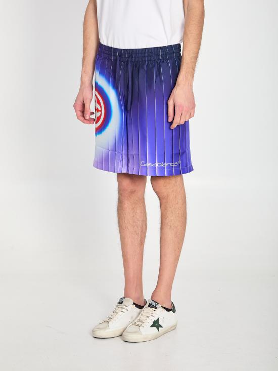 26SS 카사블랑카 스트레이트 팬츠 SS26TR399 07 BLUE - CASABLANCA