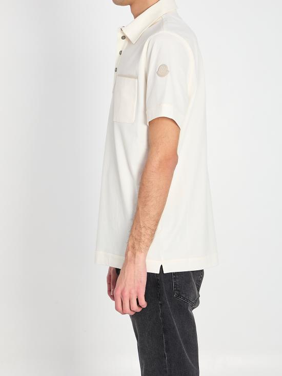 26SS 몽클레어 반팔 티셔츠 L10918A0002989BEC 050 CREAM - MONCLER
