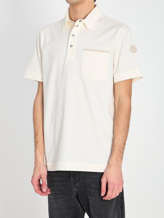 26SS 몽클레어 반팔 티셔츠 L10918A0002989BEC 050 CREAM - MONCLER