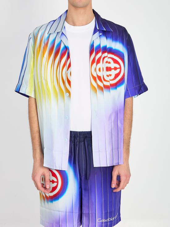 26SS 카사블랑카 긴팔 셔츠 SS26SH003 07 BLUE