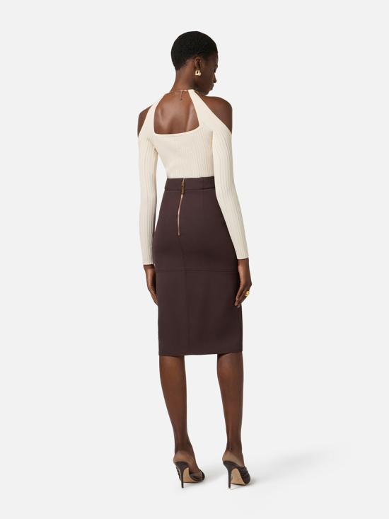 26SS 엘리자베타프랜치 스웨터 MK89S61E2 193 WHITE - ELISABETTA FRANCHI