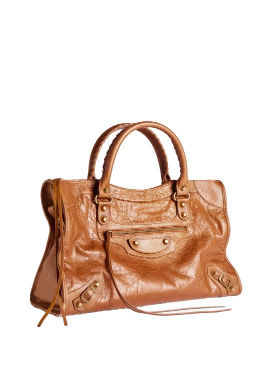 26SS 발렌시아가 르 시티 미디움 백 823058210F6 2630 BROWN - BALENCIAGA