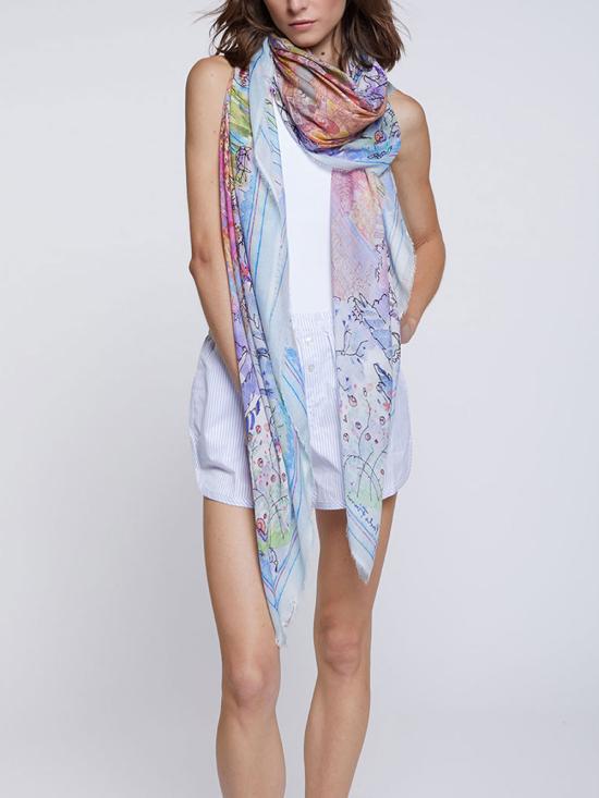 26SS 팔리에로 사르티 머플러/스카프 E262015 1230 MULTICOLOUR - FALIERO SARTI