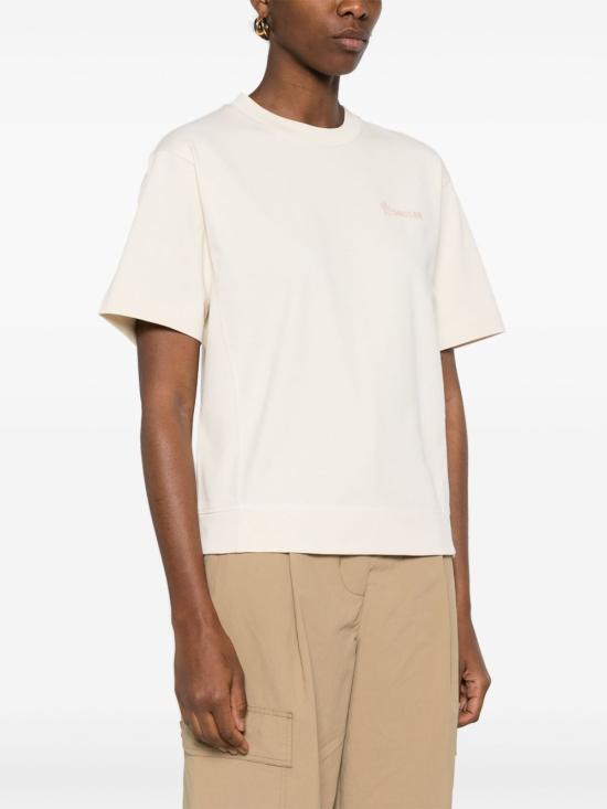 26SS 몽클레어 반팔 티셔츠 L10988C0001089AZ9 034 NUDE NEUTRALS - MONCLER