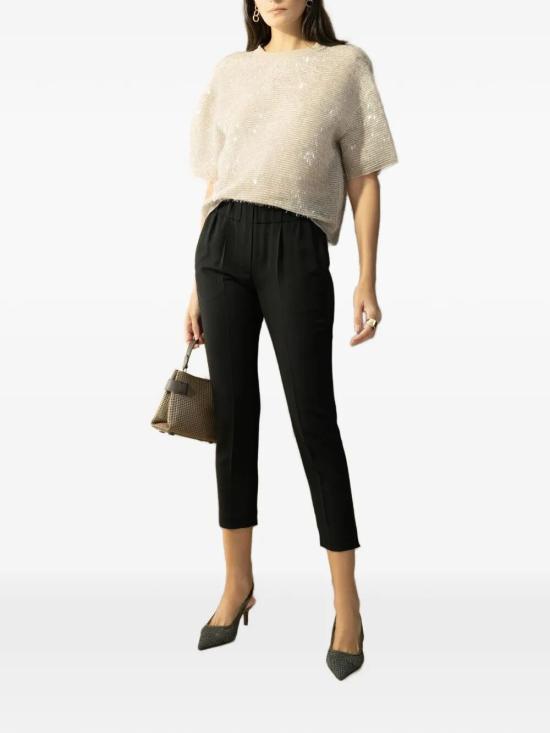 26SS 브루넬로 쿠치넬리 반팔 티셔츠 MF940HW300 C4274 METALLIC - BRUNELLO CUCINELLI