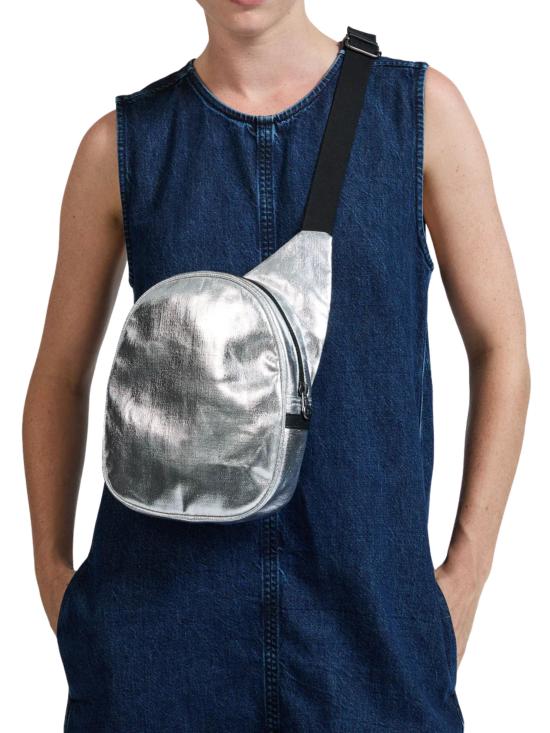 26SS 잭곰 토트백 KANGOUROUNOE098 PLATINE METALLIC - JACK GOMME