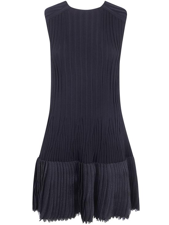 26SS 엠포리오 아르마니 미디 원피스 EW002983AF22469 UC001 BLACK