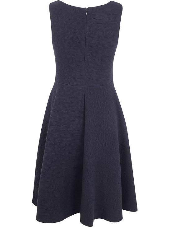 26SS 엠포리오 아르마니 미디 원피스 EW003585AF21213 UC001 BLACK - EMPORIO ARMANI