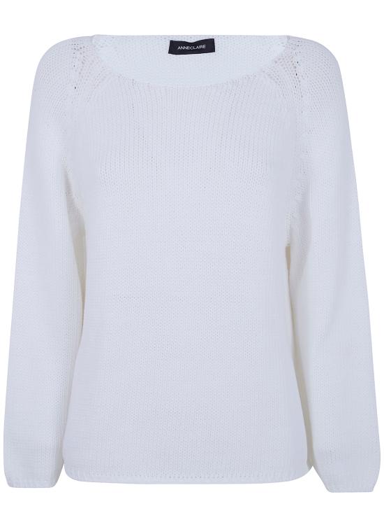 26SS 안네클레르 스웨터 D1541383 201 WHITE