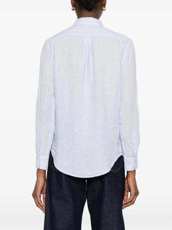 26SS 폴로 랄프로렌 포니 자수 리넨 셔츠 (211970730009) 211970730098 503 BLUE - POLO RALPH LAUREN