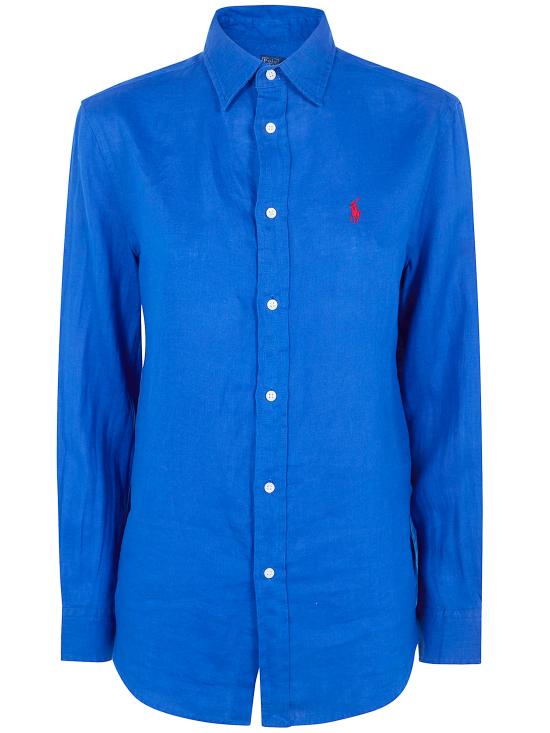 26SS 폴로 랄프로렌 포니 자수 리넨 셔츠 (211970730009) 211970730098 501 BLUE - POLO RALPH LAUREN