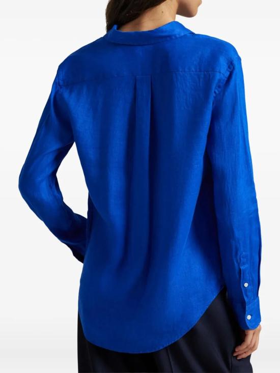 26SS 폴로 랄프로렌 포니 자수 리넨 셔츠 (211970730009) 211970730098 501 BLUE - POLO RALPH LAUREN