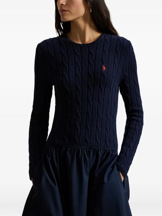 26SS 폴로 랄프로렌 미디 원피스 211A96349 004 BLUE - POLO RALPH LAUREN