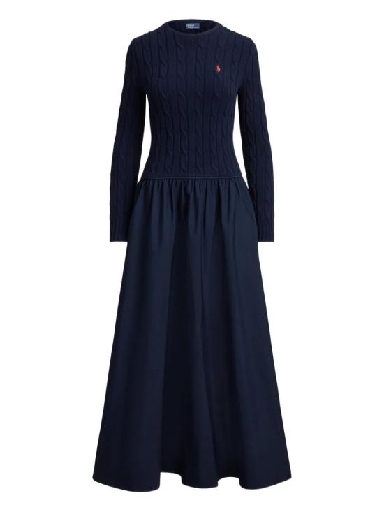 26SS 폴로 랄프로렌 미디 원피스 211A96349 004 BLUE