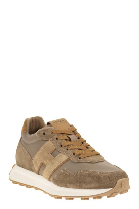 26SS 호간 H601 스니커즈 HXM6010EH41UHC783S DARK BEIGE - HOGAN