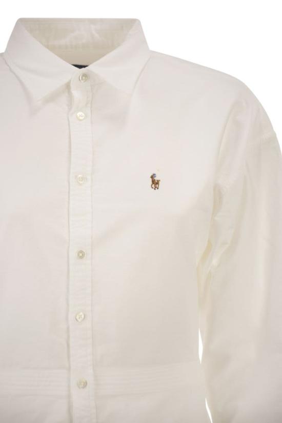 26SS 폴로 랄프로렌 미디 원피스 211B22755 002 WHITE - POLO RALPH LAUREN