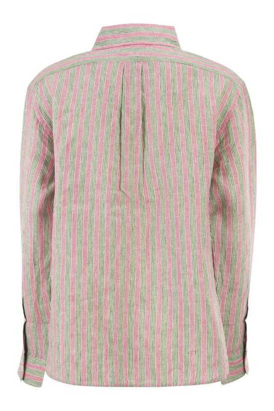26SS 폴로 랄프로렌 셔츠 211935130 501 PINK GREEN - POLO RALPH LAUREN