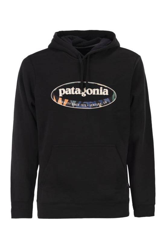 26SS 파타고니아 후드 티셔츠 39724 BKLO BLACK