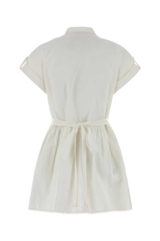 26SS 미우미우 미디 원피스 MF6142SOOO163M F0009 WHITE - MIU MIU