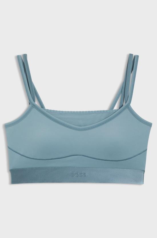 26SS 보스 반팔 티셔츠 50553795434 BLUE